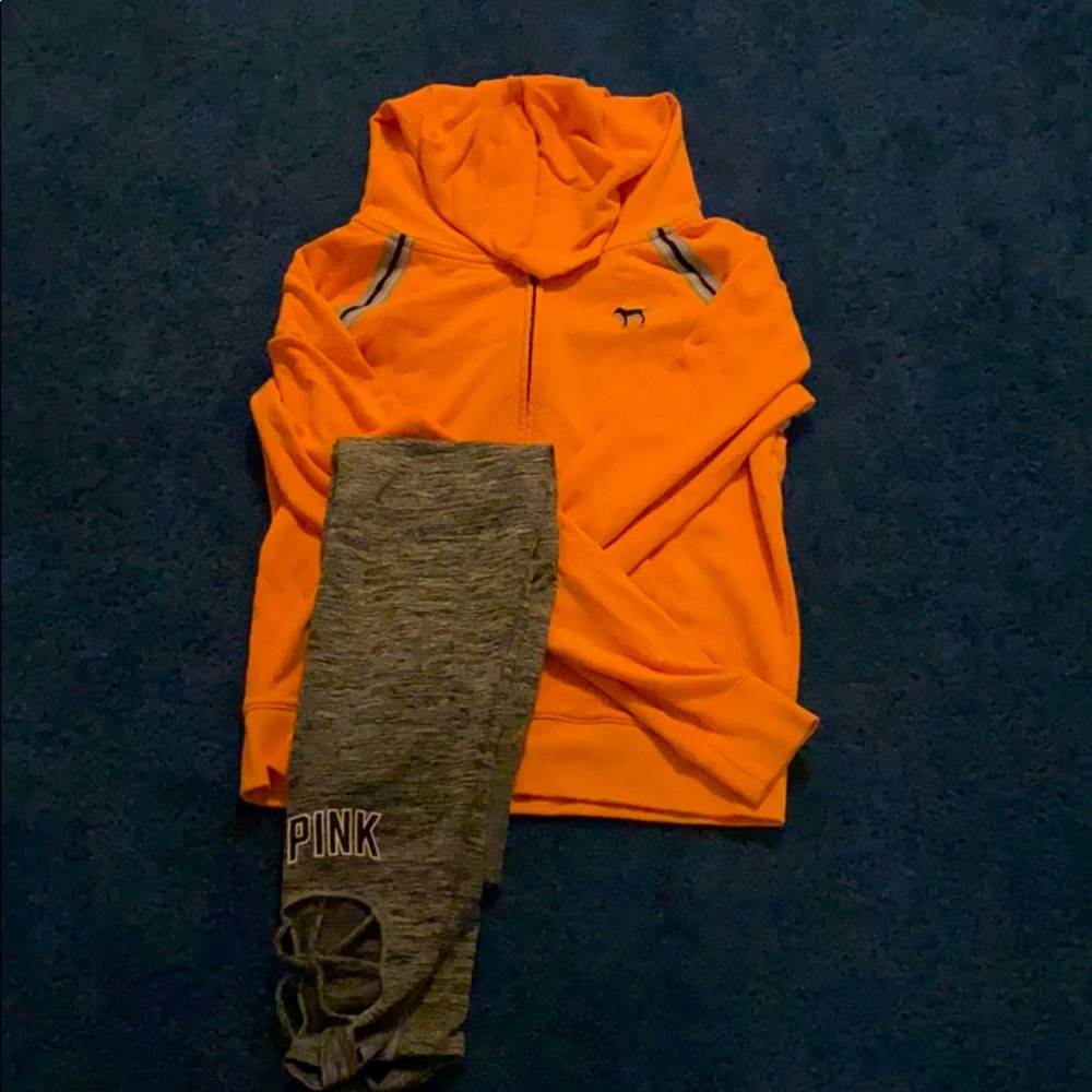 PINK | Hoodie and leggings set